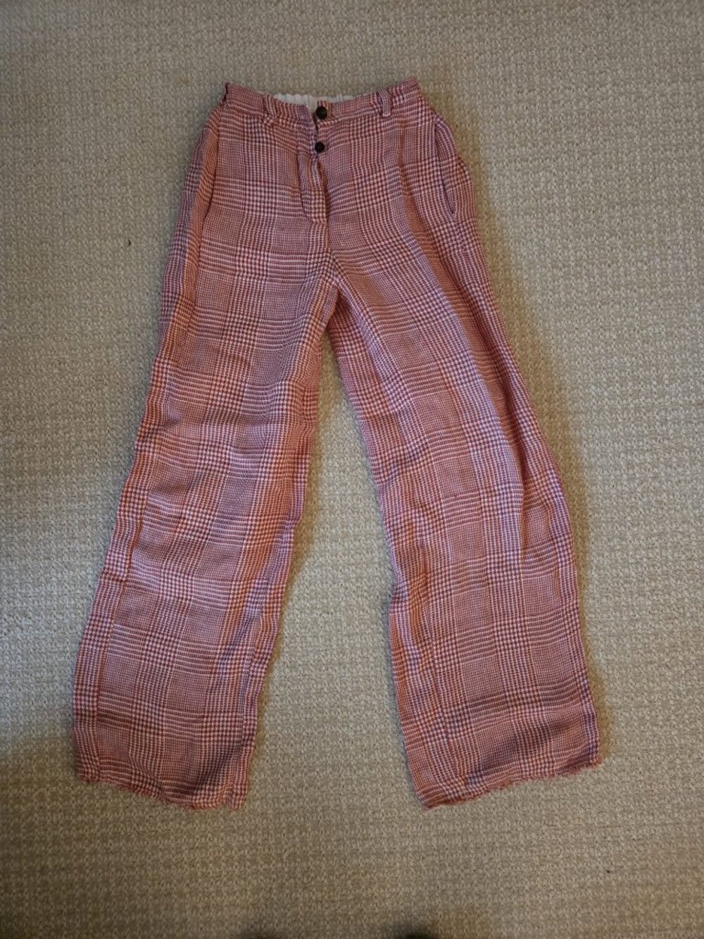 Hannoh Wessel wool check pants